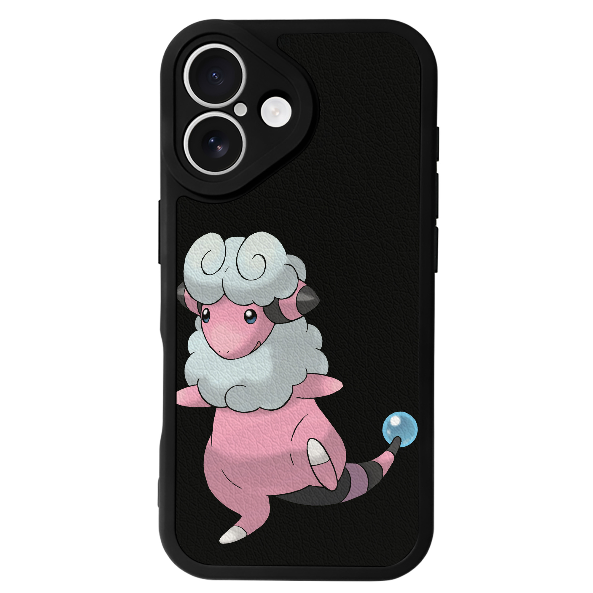 （画像用） ポケットモンスター Pokémon 【iPhone 16シリーズ対応】シリコンスマホケース（レザー調） 材質：シリコン
